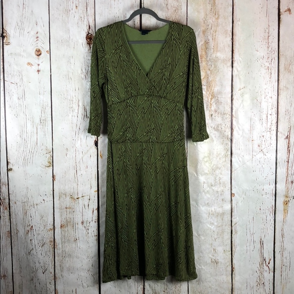 Boden faux wrap dress
